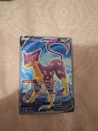 Carta Pokémon Liepard V 190 PV