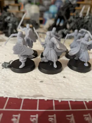 6 Elfos de Mirkwood Warhammer