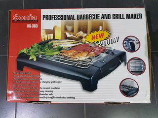 Barbacoa y Grill Eléctrico Sonia RS-383