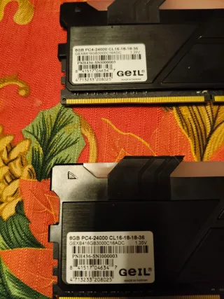 2x8GB GEIL EVO-X DDR4 2400MHz