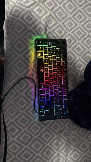 Conjunto Teclado y Ratón Gaming RGB
