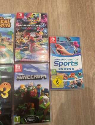 Juegos Nintendo Switch: Mario, Minecraft, Sports