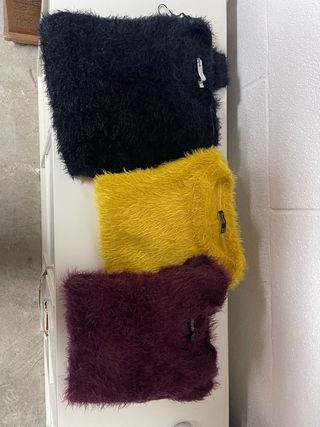 3 Jerséis Peludos Colores