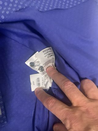 Camisa Michael Kors Azul Estampada