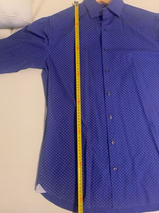 Camisa Michael Kors Azul Estampada