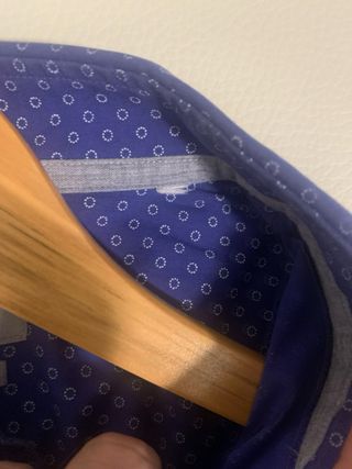 Camisa Michael Kors Azul Estampada