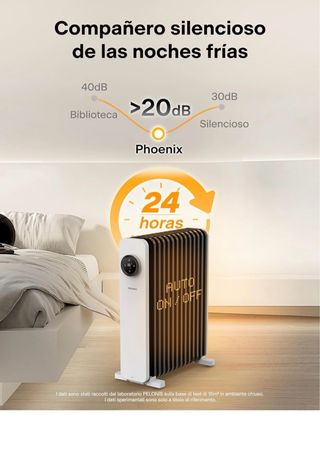 Calefactor de aceite Pelonis