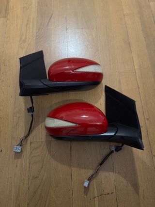 Retrovisores Honda Civic FN FK 06-12 Rojos