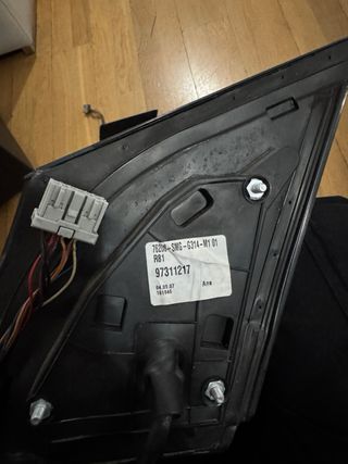 Retrovisores Honda Civic FN FK 06-12 Rojos