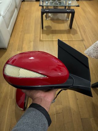 Retrovisores Honda Civic FN FK 06-12 Rojos