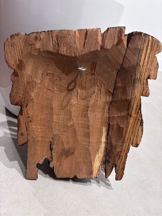 Escultura León hecho en Madera Artesanal Jamaica