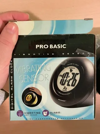 Pro Basic Reloj Despertador Vibratorio