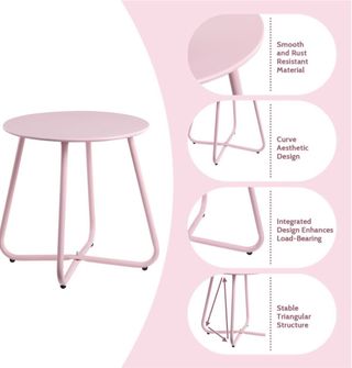 Mesa Exterior e interior Metal varios colores