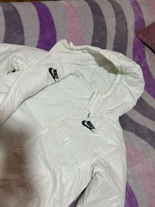 Chaqueta Nike Blanca Talla L Mujer