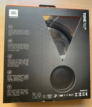 Auriculares JBL Tune 760NC Bluetooth Negro