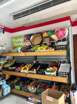 Estantería expositora frutería