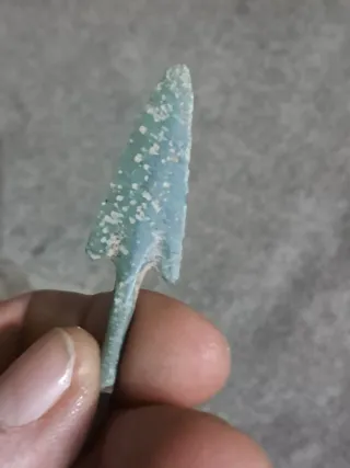 Antigua punta de flecha