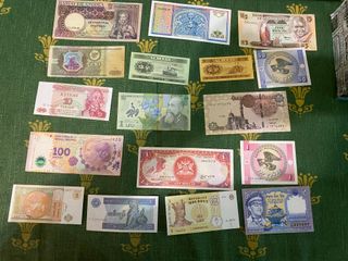 Lote de Billetes Extranjeros