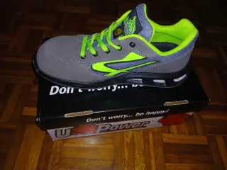 Scarpe U-Power Antinfortunistiche Grigio/Verde