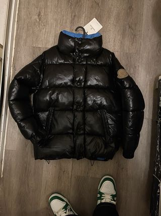 Moncler Edición Limitada Chaqueta Negra y Azul