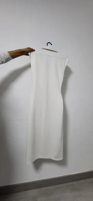 Vestido blanco Zara
