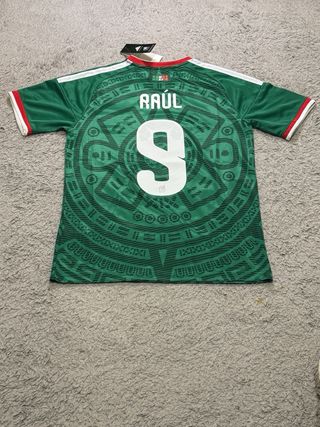 Camisola México Mundial 2026 T. S RAÚL 9