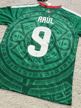 Camisola México Mundial 2026 T. S RAÚL 9