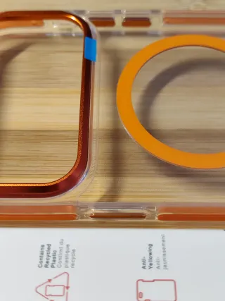 Cover Magsafe trasparente per iPhone 17 Pro Max