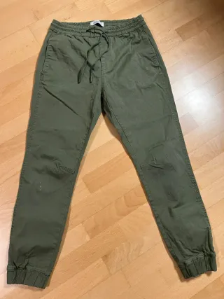 Pantalones Verdes Jogger