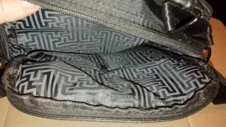 Bolso bandolera Polo Club negro