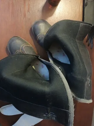 Botas Fly London Piel Negras/Marrones