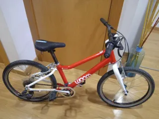 Bici infantil Woom 4 20 ultraligera