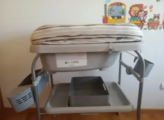 Bañera cambiador para bebé