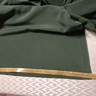 Falda-pantalón verde mujer