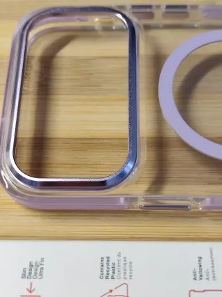 Cover Magsafe trasparente per IPhone 17 pro Max