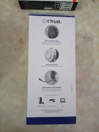 Cascos Gaming GXTrust Forta para PS5/PS4