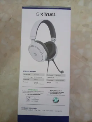 Cascos Gaming GXTrust Forta para PS5/PS4