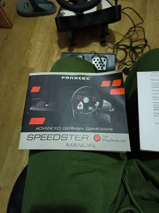 Volante Fanatec Speedster para PlayStation