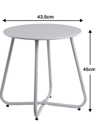 Mesa Exterior e interior Metal varios coloresp
