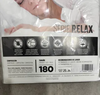 Sábana Bajera Protectora Ram's 180cm