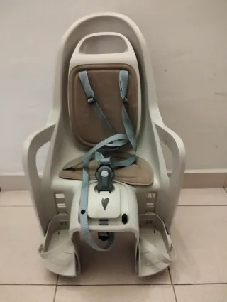 Silla porta niños bicicleta + soporte
