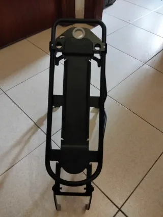 Silla porta niños bicicleta + soporte