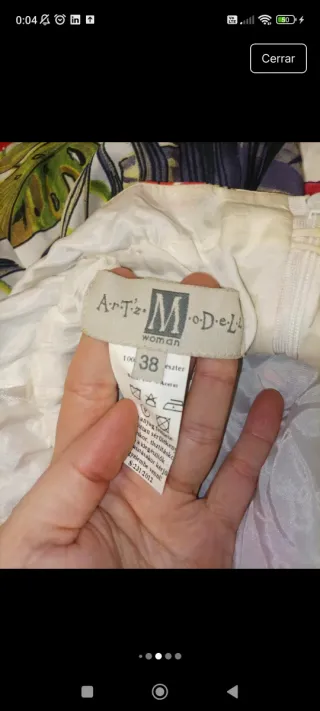 Vestido largo estampado floral espalda descubierta