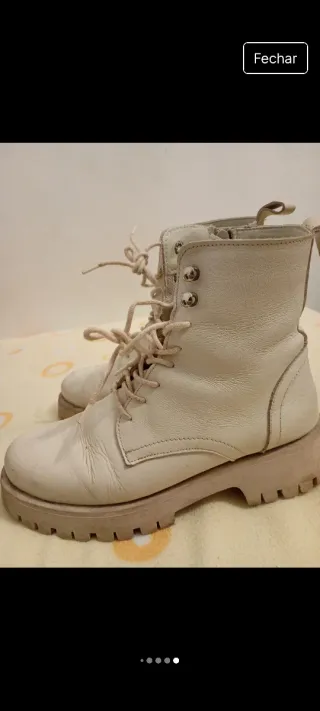 Botas bege
