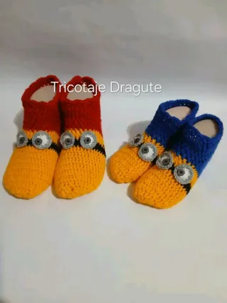 Zapatillas de ganchillo para bebé