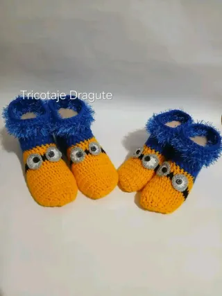 Zapatillas de ganchillo para bebé