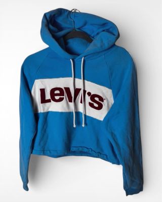 Sudadera Levi's azul y blanca
