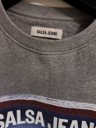 Sudadera Gris Salsa Jeans