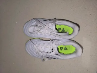 Zapatillas Adidas Copa, Blancas y Neón