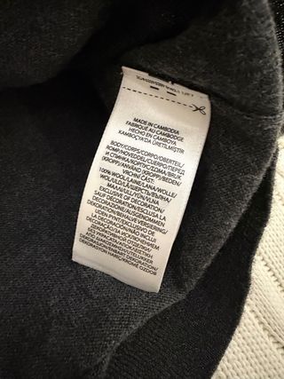 Jersey Polo Ralph Lauren Cuello Alto Gris Talla S